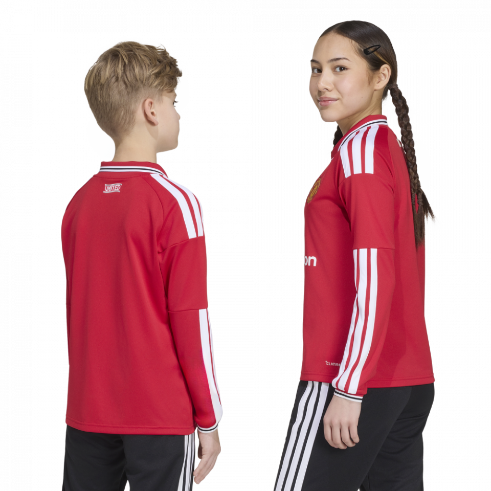 adidas Manchester United FC 2026/27 Youth Long Sleeve Home Jersey